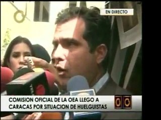 La pdte. de la CIDH, Patricia Mejía, vino a Venezuela como p