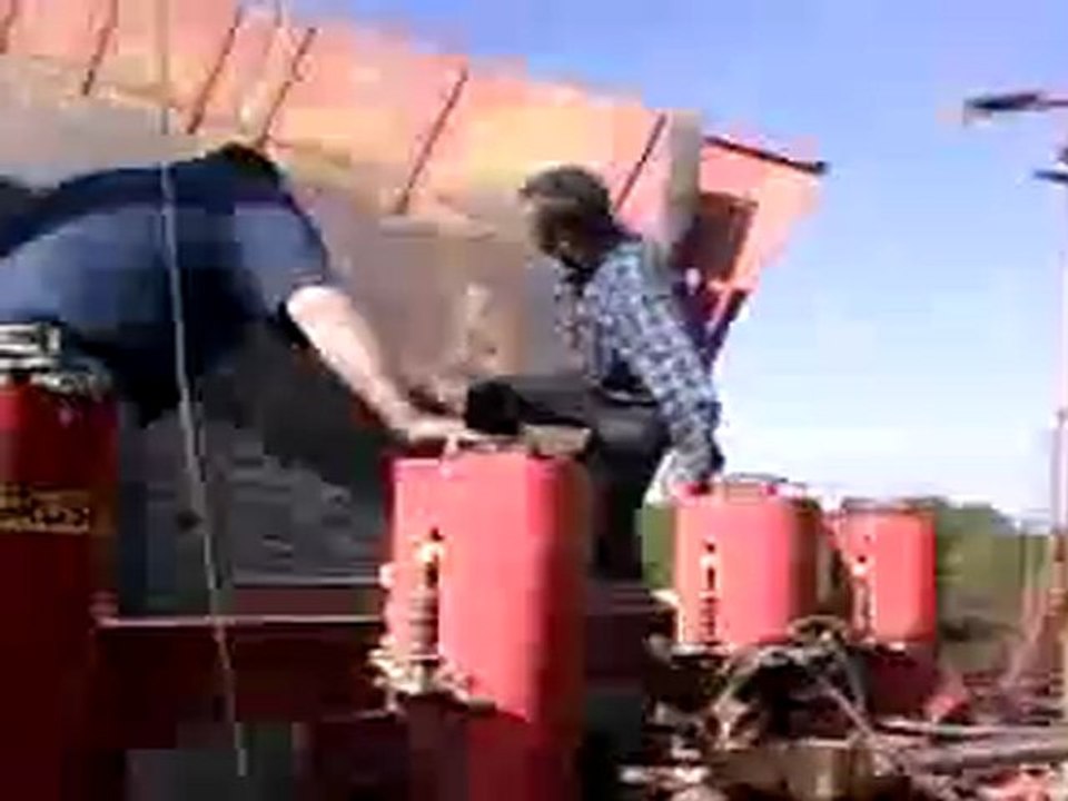 Chargement de la planteuse de pdt 2011