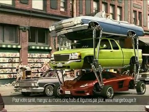 Publicité HD (V. longue) - Mentos Fruity Fresh (Cars lowrider) 2010