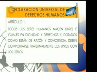 Hoy se celebran 61 años de la Declaración Universal de Derec