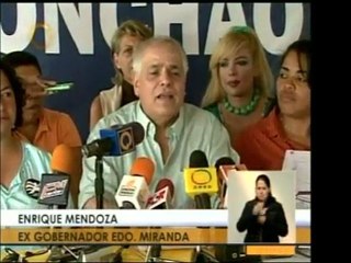 Enrique Mendoza comunica los últimos detalles para la marcha