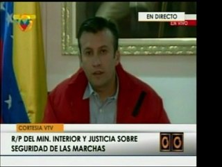 El Min. de Interior y Justicia informó que ambas rutas están