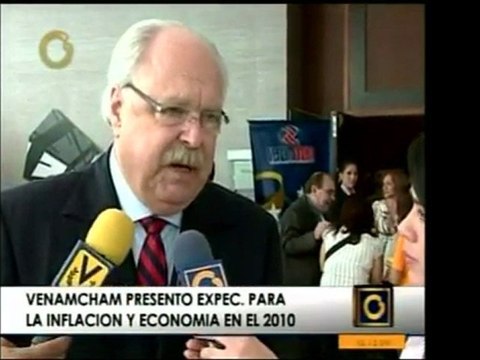 Venamcham lanza sus expectativas respecto a la inflación en