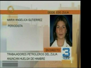 Trabajadores de una empresa petrolera tomada por el gobierno