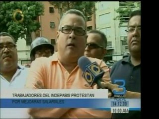 Trabajadores del Indepabis enumeran sus reclamos ante el ent