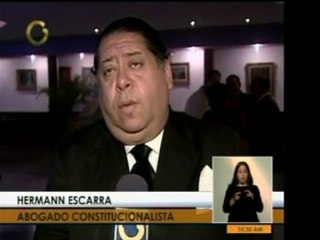 El abogado constitucionalista Hernán Escarrá expresó que el