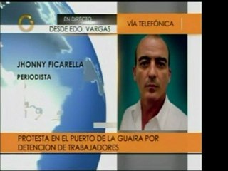 La Aduana Marítima de La Guaira se vió obstruída por allegad
