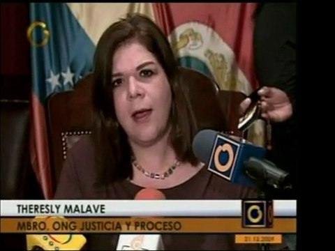 Defensa de la jueza Afiuni y la ONG Justicia y Proceso denun