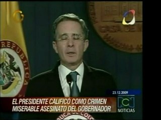 Colombia. El gobernador de Caquetá fue encontrado degollado