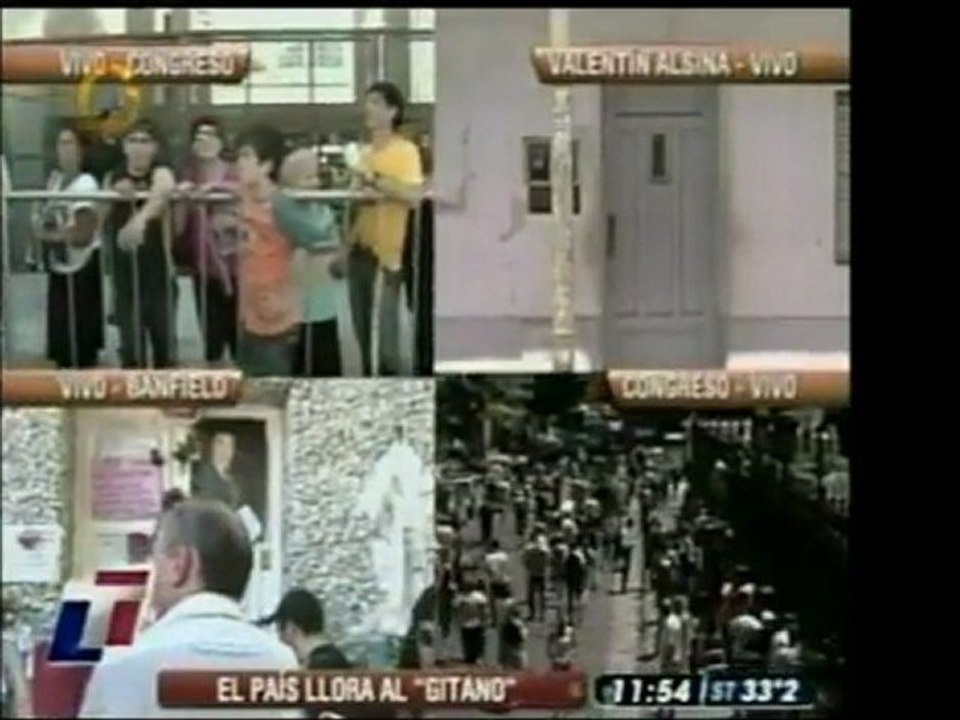 Los restos mortales del cantante "Sandro" llegan a Argentina