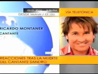 El cantante Ricardo Montaner ofrecerá un concierto para home