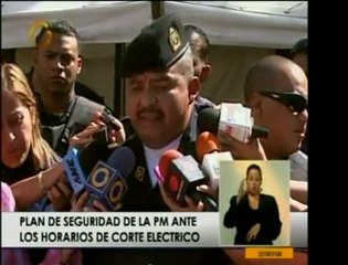 El Dir. de  la PM Carlos Meza informó que habrán 1600 polici