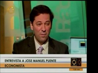 El economista José manuel Puente asegura que podría venir un