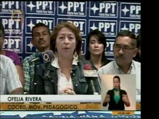 La red de educadores de Venezuela pide al movimiento magiste