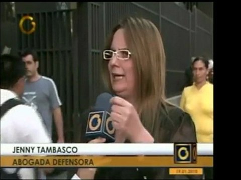 La abogado de Guillermo Zuloaga, Perla Jaimes, acudió a trib