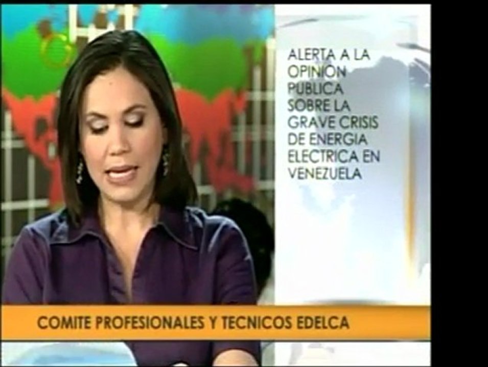 El Comité de Profesionales y Técnicos de Edelca afirma que l