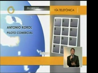 El piloto comercial Antonio Korol reitera acusaciones de ext
