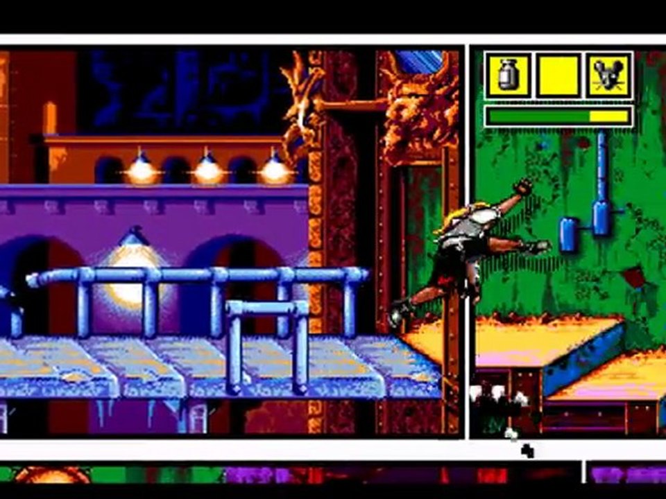 Retro-Gaming Comix Zone (Megadrive)