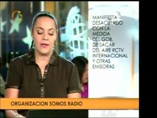 La ONG Somos Radios emite un comunicado en solidaridad con l