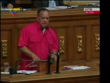 Derecho de palabra de Diosdado Cabello ante la Asamblea Naci