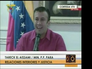 Tareck El Aissami anunció una "asistencia técnica inmediata"