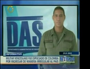 Colombia pide a Venezuela investigar la presencia de un GNB