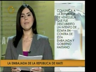 La misión diplomática haitiana advierte de una estafa que se