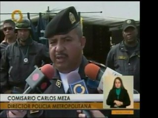 El Com. de la PM, Carlos Meza, declaró  que ambas marchas de