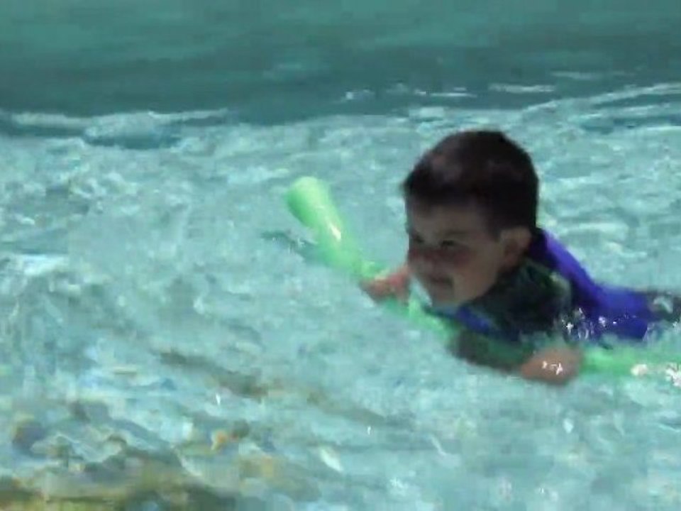 Premiere nage en solitaire