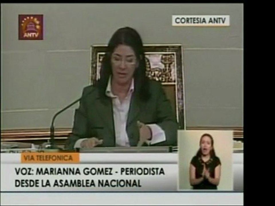 La Asamblea Nacional discute las recomendaciones que envió e