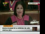 Discurso de la magistrada Luisa Estela Morales en el acto de