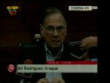 El Ministro de Energía Eléctrica, Alí Rodríguez Araque, eval