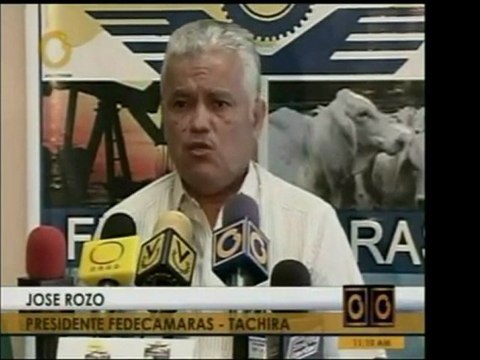 Fedecámaras Táchira recomienda al gobierno aceptar la oferta