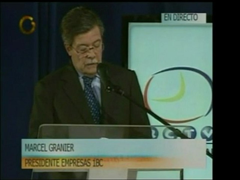 Marcel Granier anunció el lanzamiento del Canal RCTV Mundo y