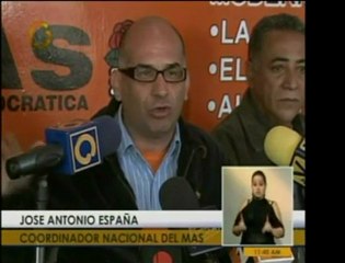 El MAS evitó emitir juicios sobre la separación de Falcón de