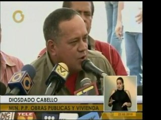 Diosdado Cabello se declaró satisfecho por la decisión de cr