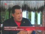 Chávez ofreció entrevista exclusiva a CNN