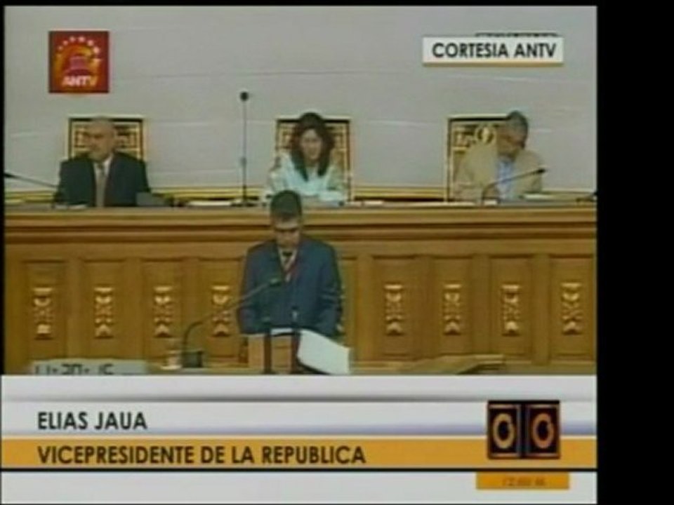 El Vpdte. Elías Jaua habla sobre los avances hechos en cuant