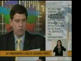 Ex Presidente Carlos Andrés Pérez acusa al TSJ de estar al s