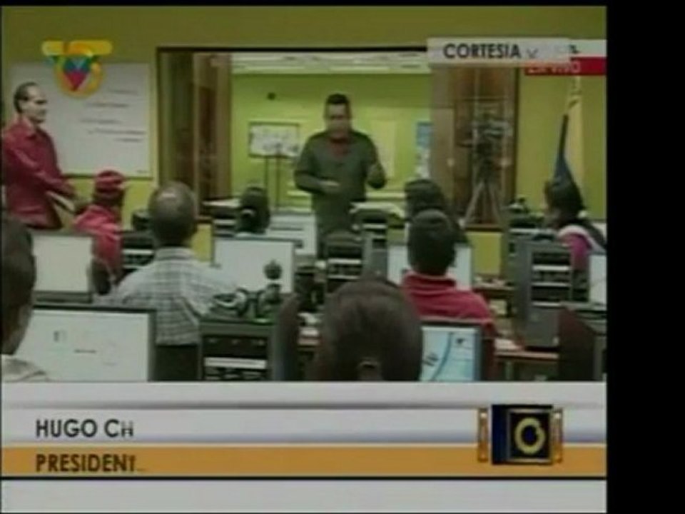 Pdte. Chavez afirma que la inseguridad venezolana viene por