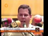 Juan Carlos Caldera habla desde Petare sobre su candidatura