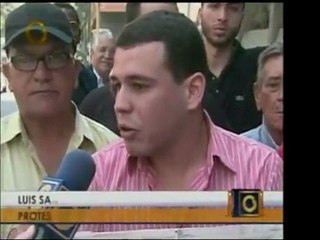 Una protesta por la inseguridad se dio lugar en frente a la