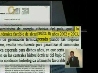 Cartas enviadas al Ministro de Planificación para 2001, Jorg