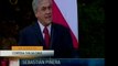 Sebastián Piñera, elegido Presidente de Chile, anuncia el pl