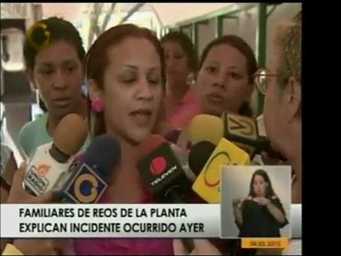 Familiares de reos de La Planta explican la situación que se