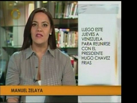 Manuel Zelaya llega a Venezuela y planea reunirse con el Pdt
