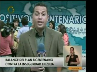 Autoridades de seguridad reportan los resultados de la aplic