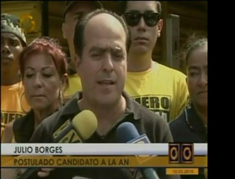 Julio Borges, de Primero Justicia, propone primarias para e