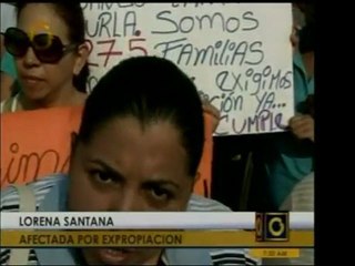 275 familias se quejan que sus terrenos se declararon de uti