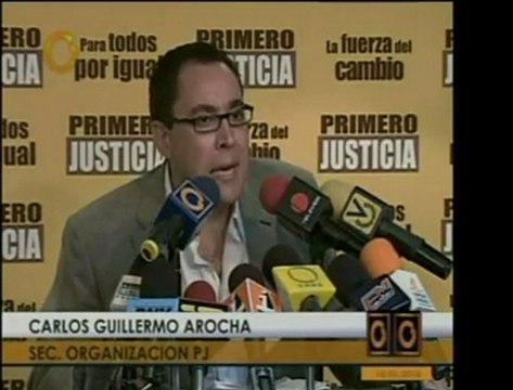 Primero Justicia reitera su compromiso en defender la unidad